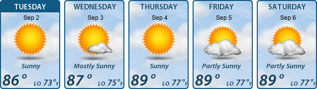 5-Day Forecast