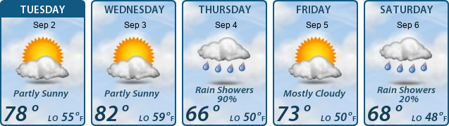 5-Day Forecast