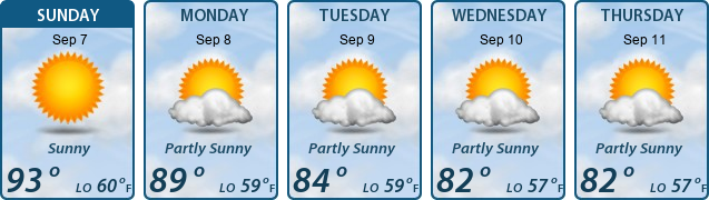 5-Day Forecast