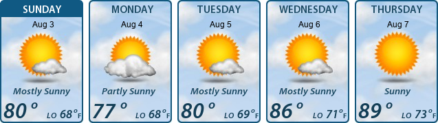 5-Day Forecast