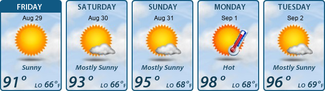 5-Day Forecast