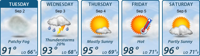 5-Day Forecast