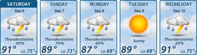 5-Day Forecast
