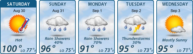 5-Day Forecast