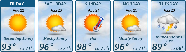 5-Day Forecast