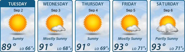 5-Day Forecast