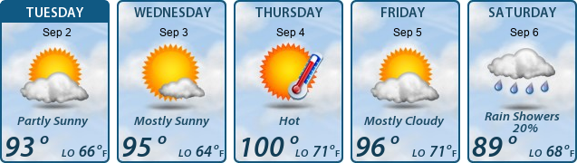 5-Day Forecast